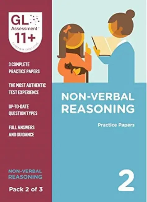 11+ Practice Papers Non-Verbal Reasoning Pack 2 (Multiple Choice) by GL Assessment