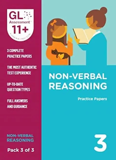 11+ Practice Papers Non-Verbal Reasoning Pack 3 (Multiple Choice) by GL Assessment