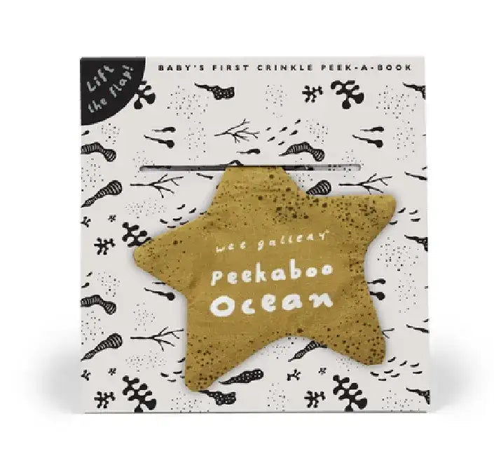 Wee Gallery Cloth: Peekaboo Ocean by Surya Sajnani