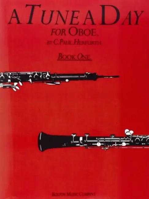 A Tune A Day For Oboe Book One by C. Paul Herfurth