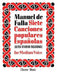 de Falla: 7 Canciones Populares Espanolas: For Medium Voice and Piano by Manuel de Falla
