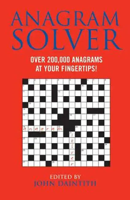 Anagram Solver by John Daintith