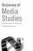 Dictionary of Media Studies by Pope, XVI Benedict