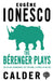 The Berenger Plays by Eugene Ionesco