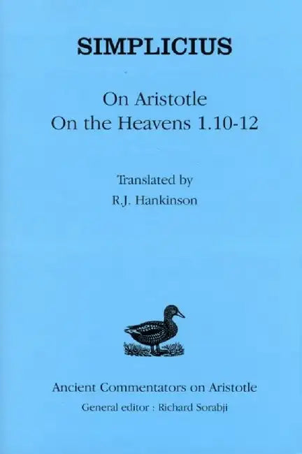 On Aristotle "On the Heavens 1.10-12" by Steve McArdle
