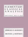 Elementary Classical Analysis by Marsden, Jerrold E.