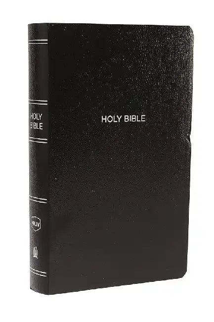 NKJV, Gift and Award Bible, Leather-Look, Black, Red Letter Edition by Thomas Nelson