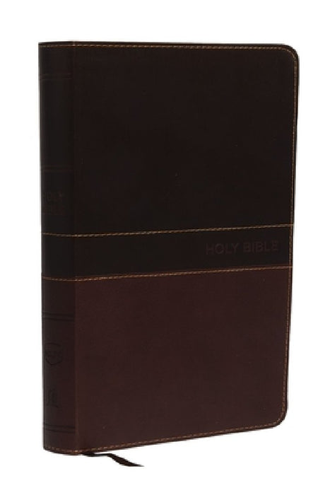 NKJV, Deluxe Gift Bible, Imitation Leather, Tan, Red Letter Edition
