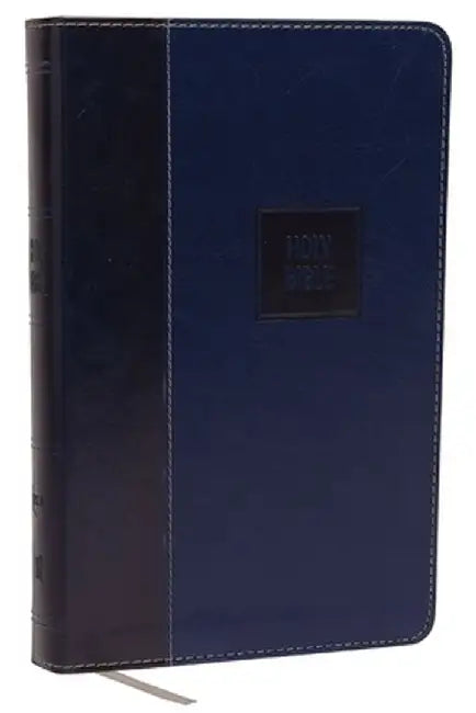 NKJV, Deluxe Gift Bible, Imitation Leather, Blue, Red Letter Edition by Thomas Nelson