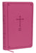NKJV, Deluxe Gift Bible, Imitation Leather, Pink, Red Letter Edition by Thomas Nelson