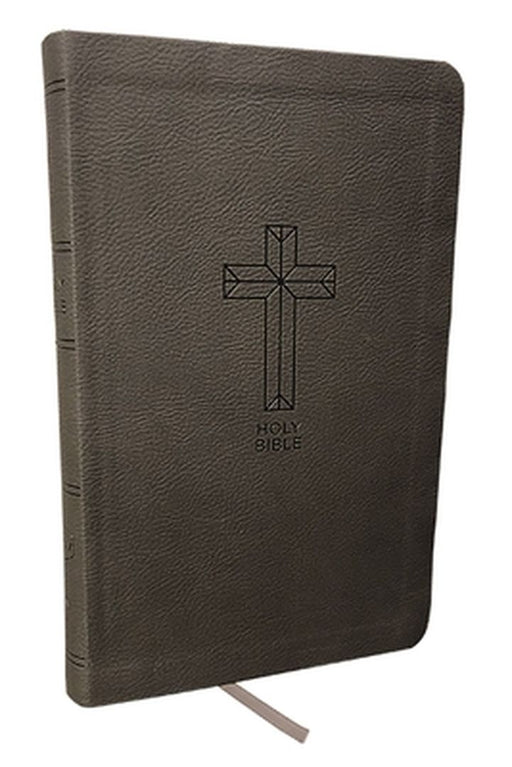 NKJV, Value Thinline Bible, Standard Print, Imitation Leather, Black, Red Letter Edition by Thomas Nelson