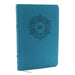 NKJV, Value Thinline Bible, Large Print, Imitation Leather, Blue, Red Letter Edition by Thomas Nelson