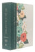 KJV, Journal the Word Bible, Large Print, Green Floral Cloth, Red Letter Edition: Reflect, Journal, or Create Art Next to Your Favorite Verses by Thomas Nelson