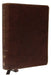 NKJV, Journal the Word Bible, Large Print, Bonded Leather, Brown, Red Letter Edition: Reflect, Journal, or Create Art Next to Your Favorite Verses by Thomas Nelson