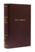 NKJV, Pew Bible, Large Print, Hardcover, Burgundy, Red Letter Edition by Thomas Nelson