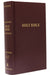 KJV, Pew Bible, Hardcover, Burgundy, Red Letter Edition by Thomas Nelson
