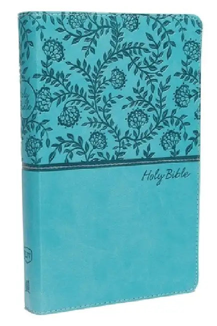 KJV, Deluxe Gift Bible, Imitation Leather, Green, Red Letter Edition by Thomas Nelson