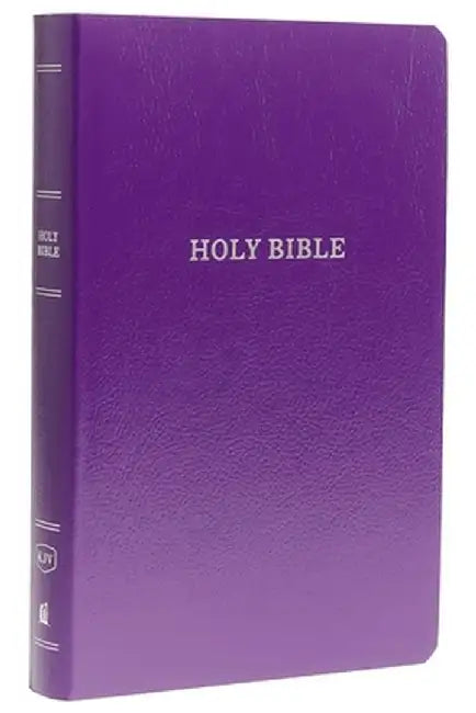 KJV, Gift and Award Bible, Imitation Leather, Purple, Red Letter Edition by Thomas Nelson
