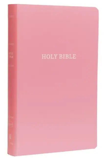 KJV, Gift and Award Bible, Imitation Leather, Pink, Red Letter Edition by Thomas Nelson
