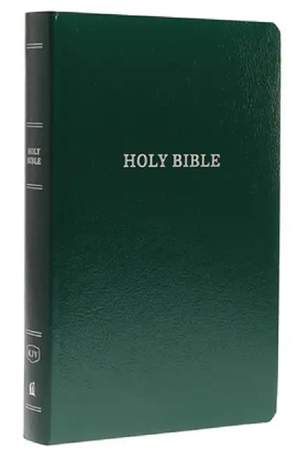 KJV, Gift and Award Bible, Imitation Leather, Green, Red Letter Edition by Thomas Nelson