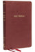 KJV, Thinline Bible, Standard Print, Imitation Leather, Burgundy, Red Letter Edition by Thomas Nelson