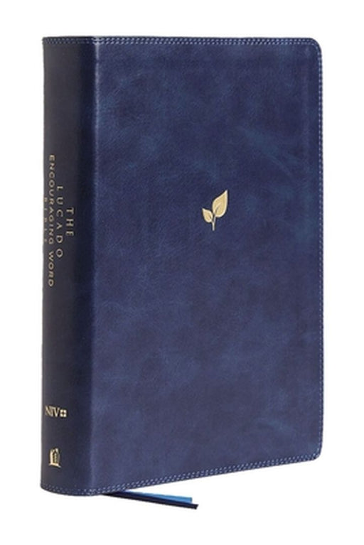 Niv, Lucado Encouraging Word Bible, Blue, Leathersoft, Comfort Print: Holy Bible, New International Version by Max Lucado