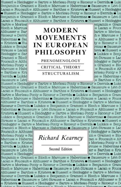 Modern Movements in European Philosophy: Phenomenology, Critical Theory, Structuralism by Richard Kearney