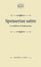 Spenserian Satire: A Tradition of Indirection by Rachel Hile