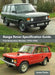 Range Rover Specification Guide: First Generation Models 1970-1996 by James Taylor