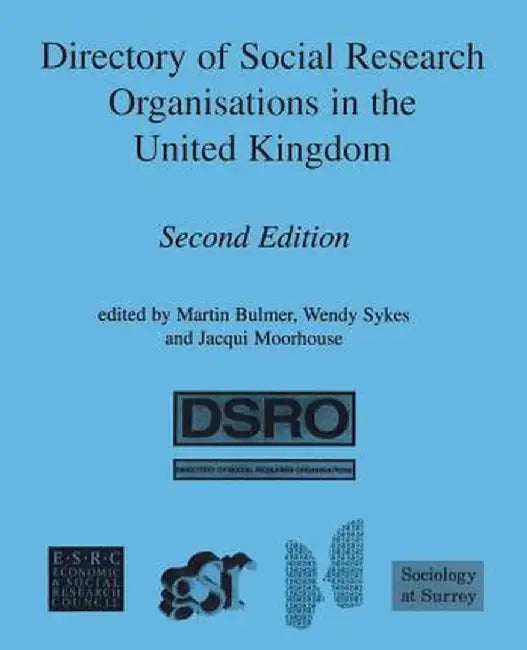 Directory of Social Research by Martin Bulmer