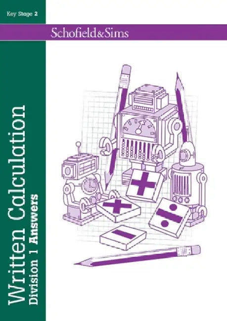 Written Calculation: Division 1 Answers by Steve Mills