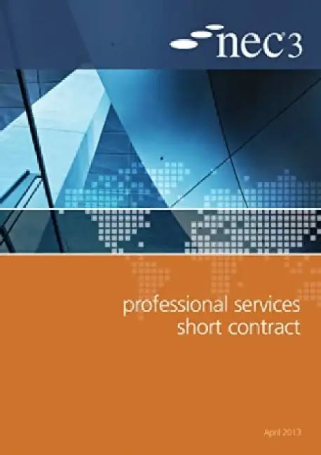 NEC3 Professional Services Short Contract (PSSC) by NEC