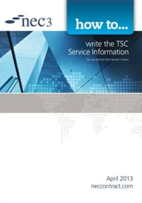 How to write the TSC Service Information by NEC