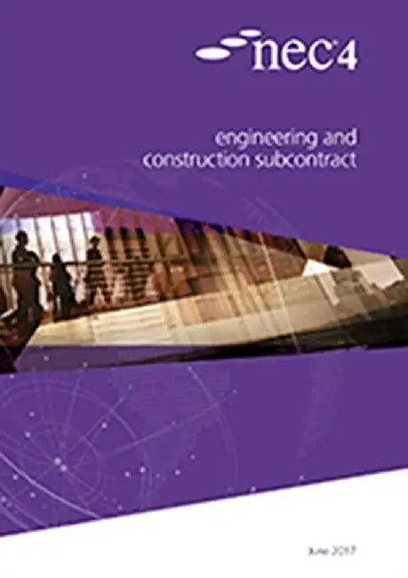 NEC4: Engineering and Construction Subcontract by NEC NEC