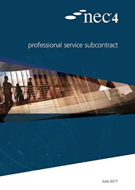 NEC4: Professional Service Subcontract by NEC NEC