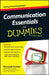 Communication Essentials for Dummies by Elizabeth Kuhnke