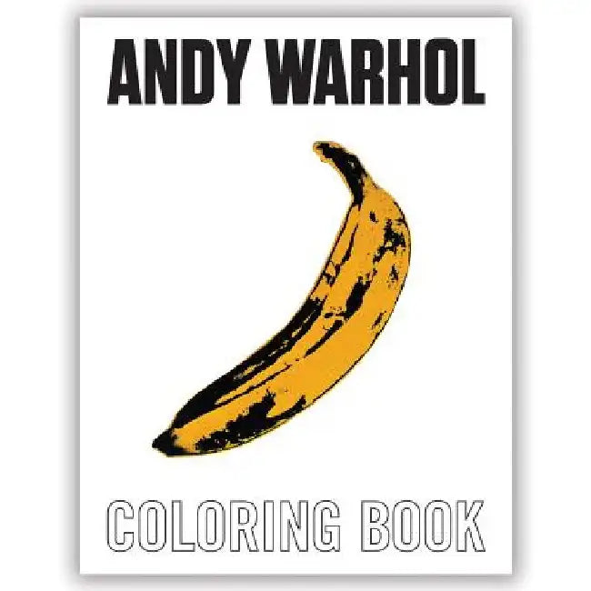 Andy Warhol Coloring Book by Mudpuppy