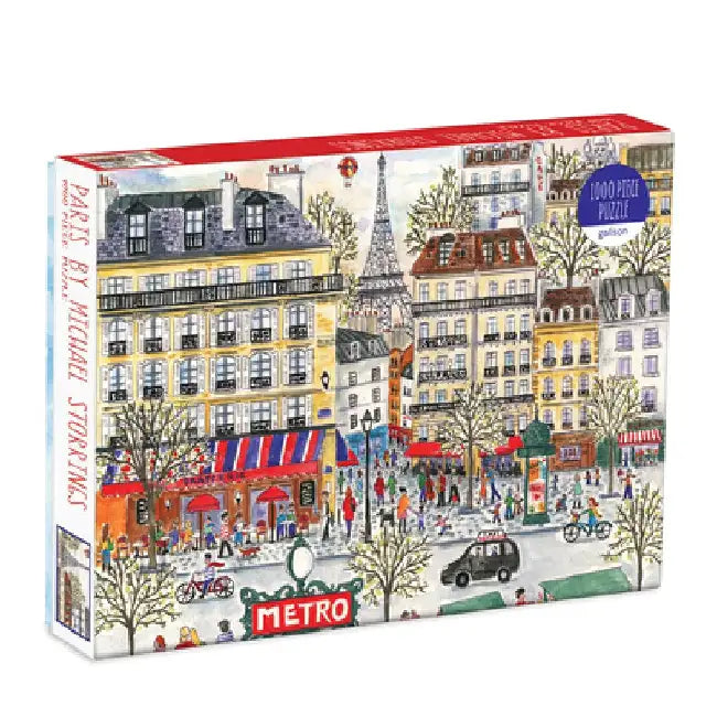 Michael Storrings Paris 1000 Piece Puzzle by Galison