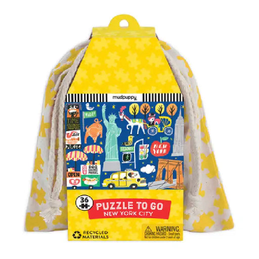 New York City Puzzle to Go by Mudpuppy