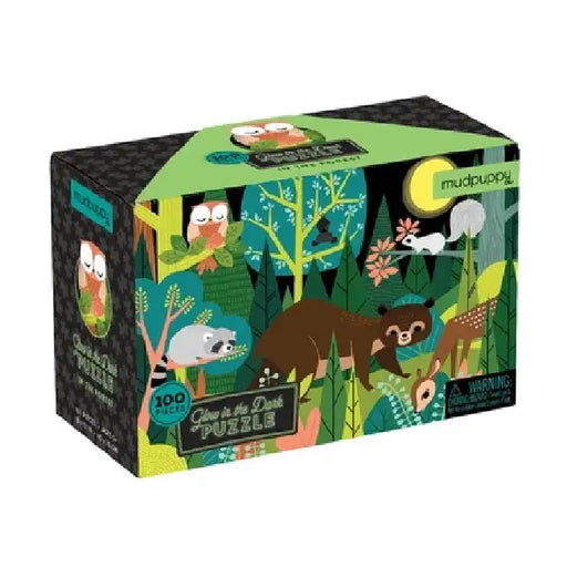 In the Forest Glow in the Dark Puzzle by Katy Tanis