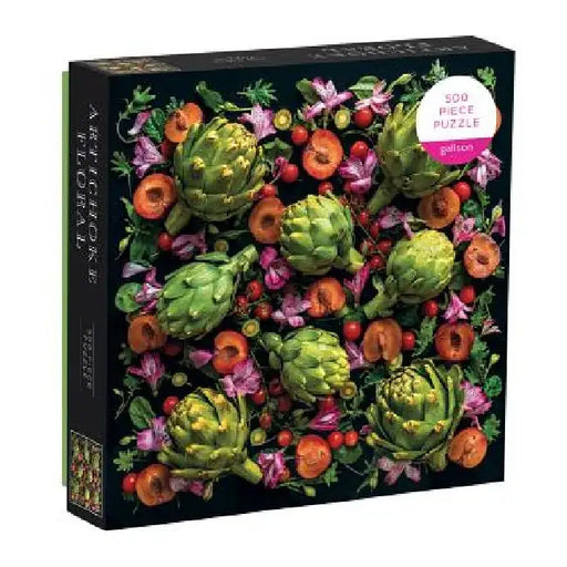 Artichoke Floral 500 Piece Puzzle by Galison