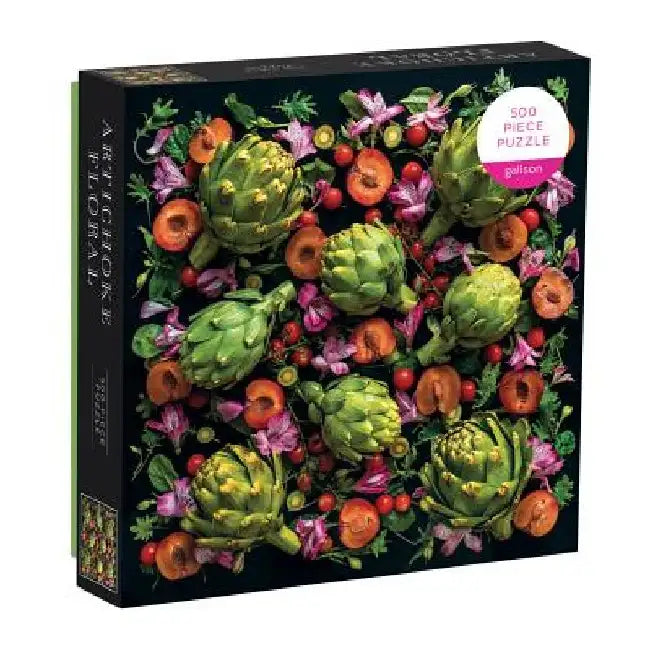 Artichoke Floral 500 Piece Puzzle by Galison