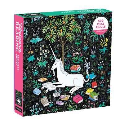 Unicorn Reading 500 Piece Family Puzzle by Mudpuppy