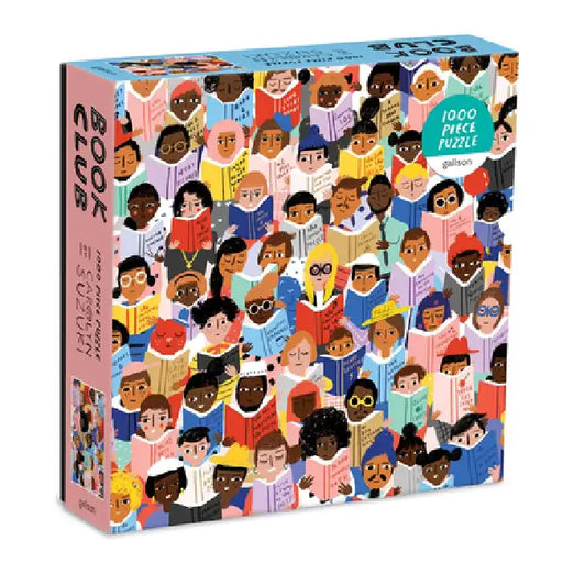 Book Club 1000 Piece Puzzle in a Square Box by Galison