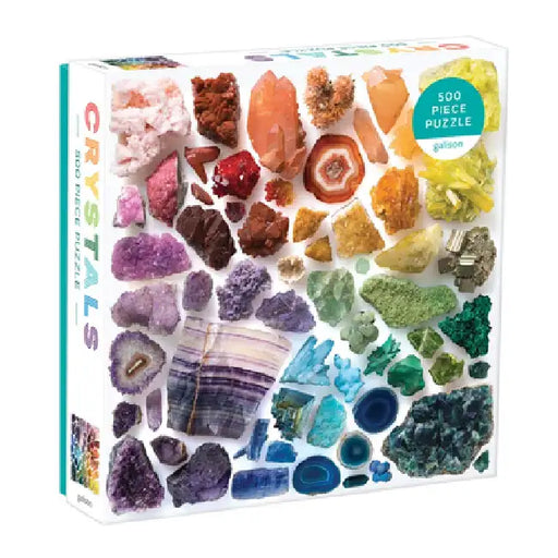 Rainbow Crystals 500 Piece Puzzle by Galison