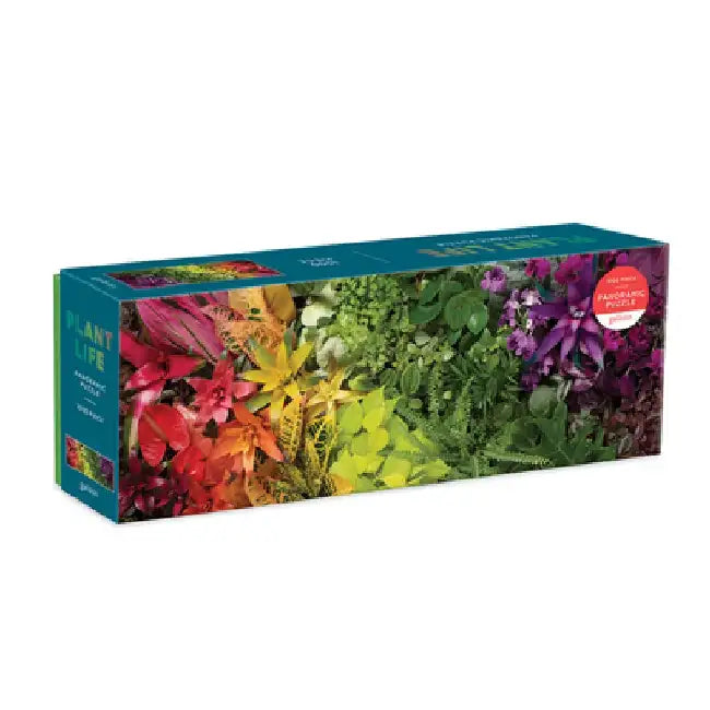 Plant Life 1000 Piece Panoramic Puzzle by Julie Seabrook Ream