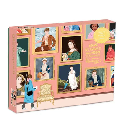 Herstory Museum 1000 Piece Foil Puzzle by Ana San Jose Cortajarena