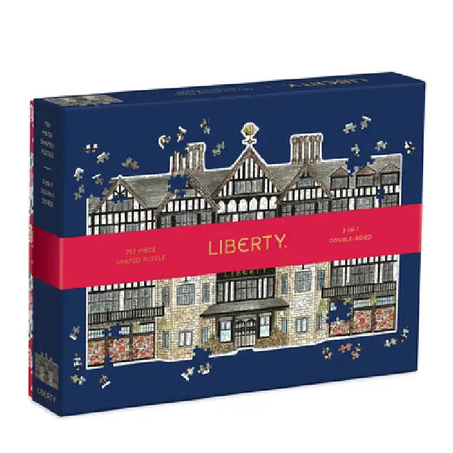 Liberty London Tudor Building 750 Piece Shaped Puzzle by Liberty London