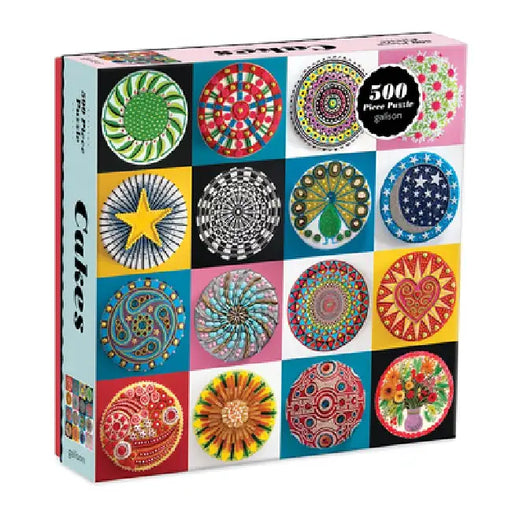 Cakes 500 Piece Puzzle by Cressida Bell