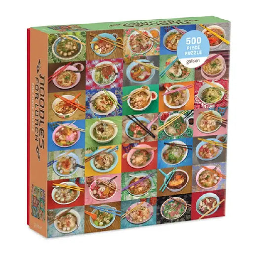 Noodles for Lunch 500 Piece Puzzle by Troy Litten